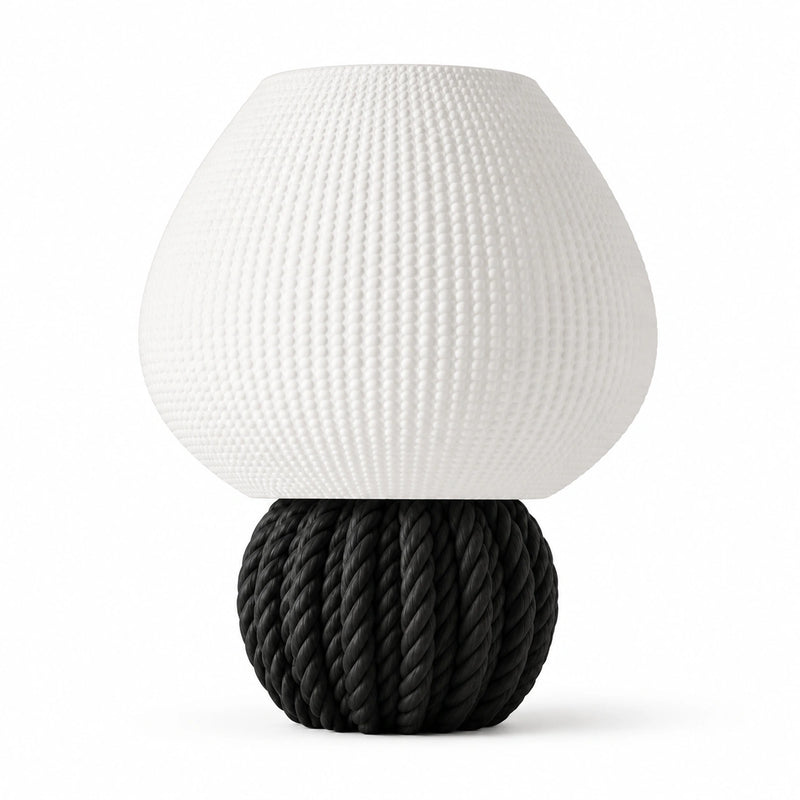 Knot Glow Lamp – Modern Textured Table Lamp