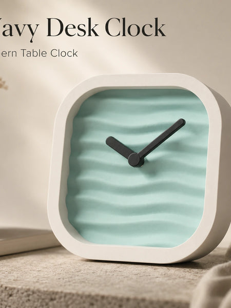 Wavy Desk Clock
