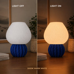 Knot Glow Lamp – Modern Textured Table Lamp