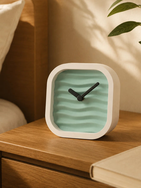 Wavy Desk Clock