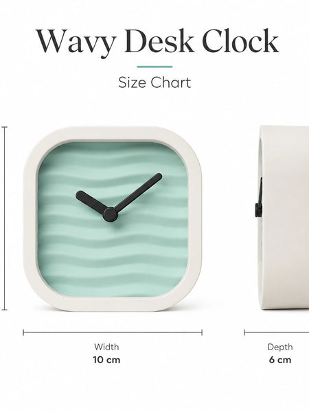 Wavy Desk Clock