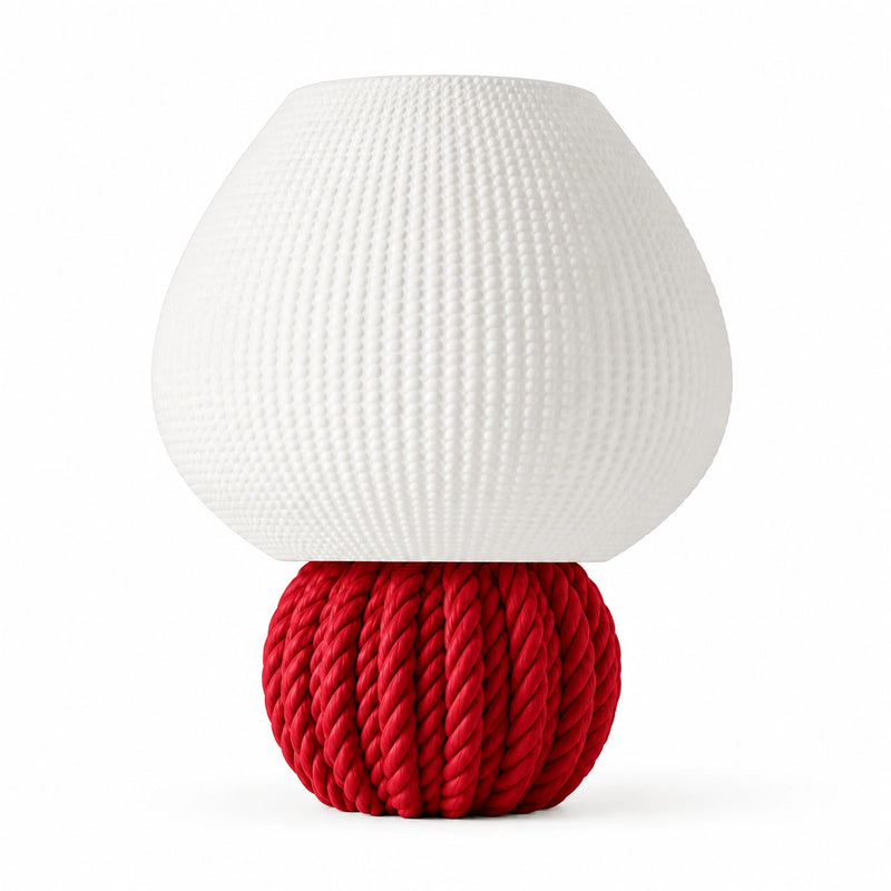 Knot Glow Lamp – Modern Textured Table Lamp