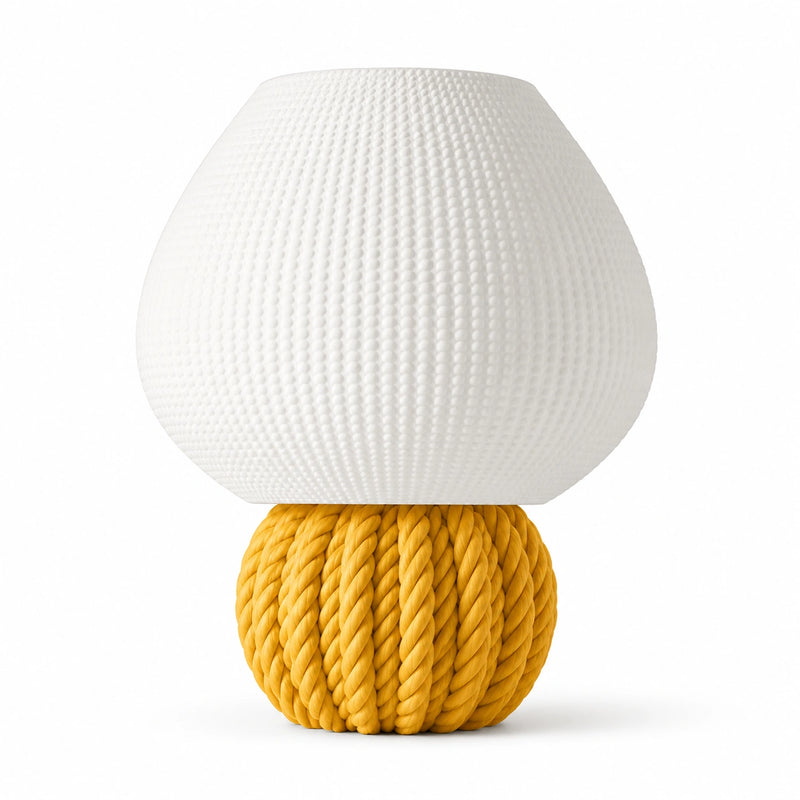 Knot Glow Lamp – Modern Textured Table Lamp