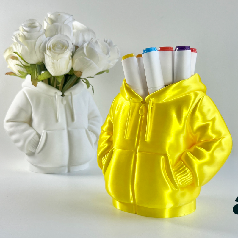 LayerStory “Hoodie” Desk Organizer – Unique Pen Holder & Multi-Purpose Vase