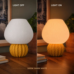 Knot Glow Lamp – Modern Textured Table Lamp