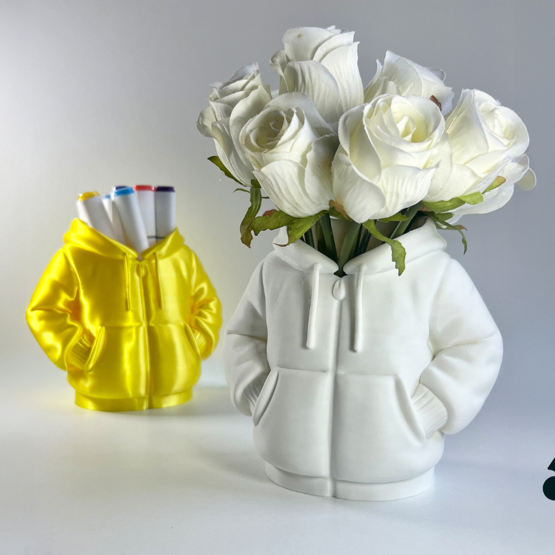 LayerStory “Hoodie” Desk Organizer – Unique Pen Holder & Multi-Purpose Vase