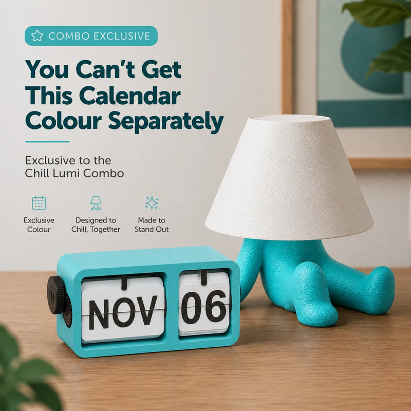 Lumi Calendar Duo - Chill Teal
