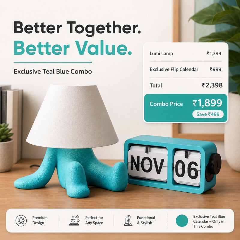 Lumi Calendar Duo - Chill Teal