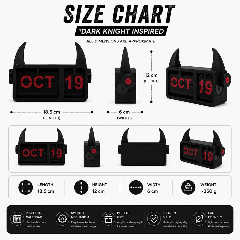 SuperHero Inspired Flip Calendars