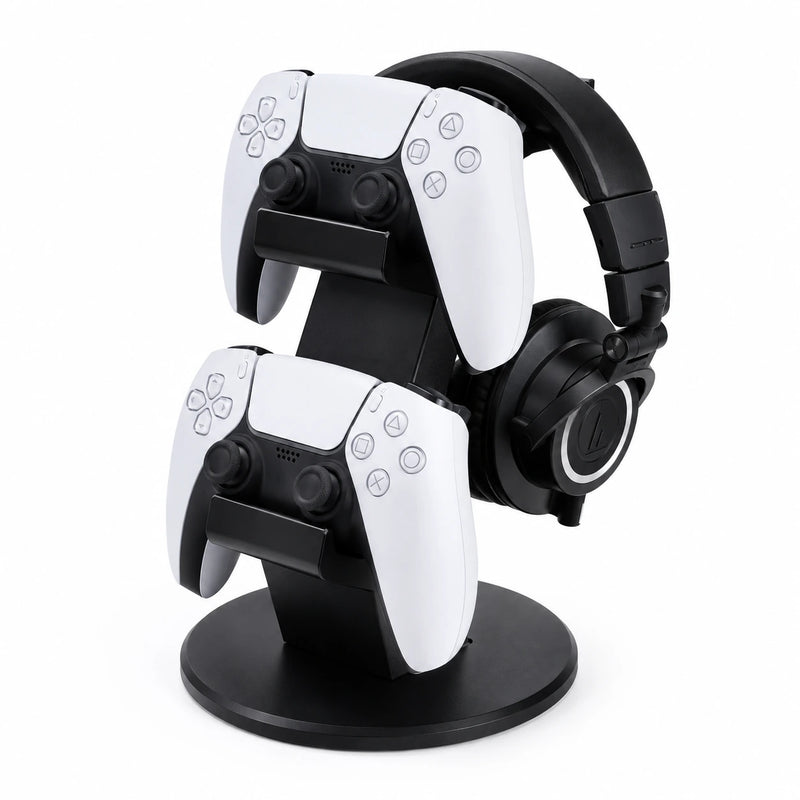 Gamer Dock Pro – PS5 Dual Sense Controller & Headphone Stand