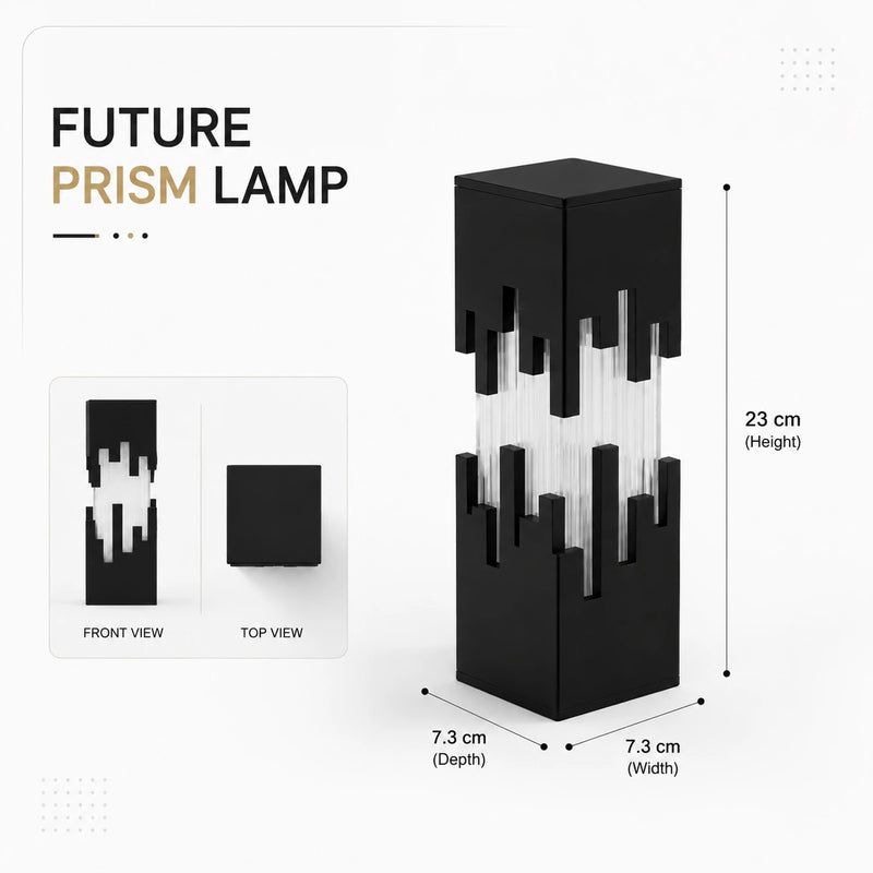Future Prism Lamp – Modern Geometric Table Lamp