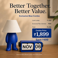 Lumi Calendar Duo - Bold Blue