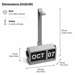 LayerStory FlipFrame Retro Calendar Headphone Stand Add-On