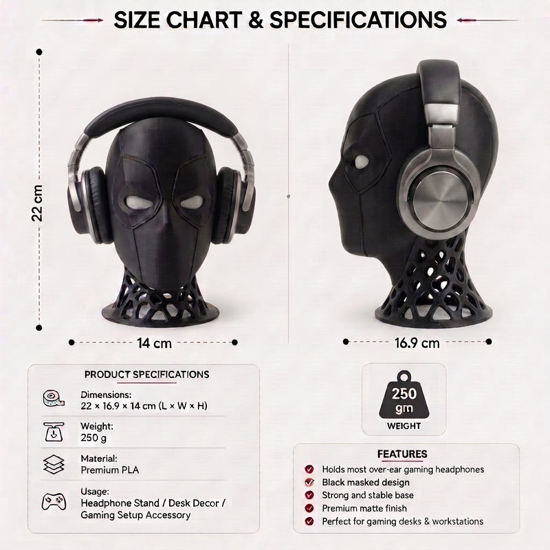 Deadpool Headphone Stand