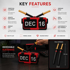 Flip Calendar DeadPool Inspired