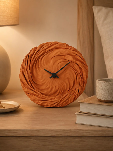 Twist Cloth Clock