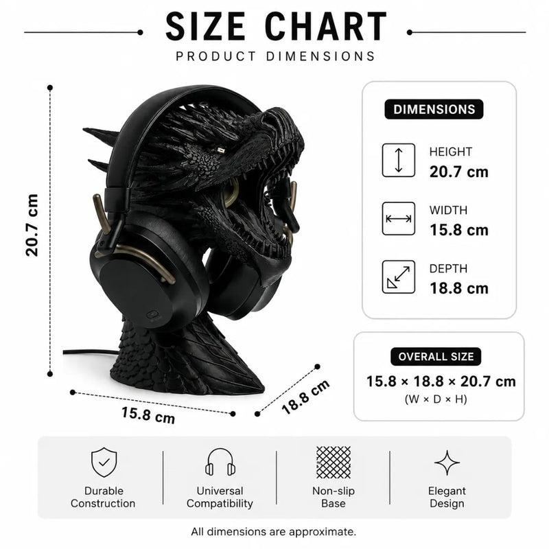 Draco Headphone Stand
