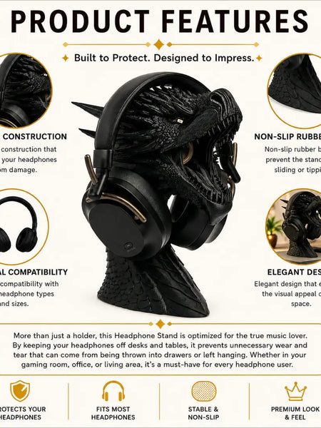 Draco Headphone Stand