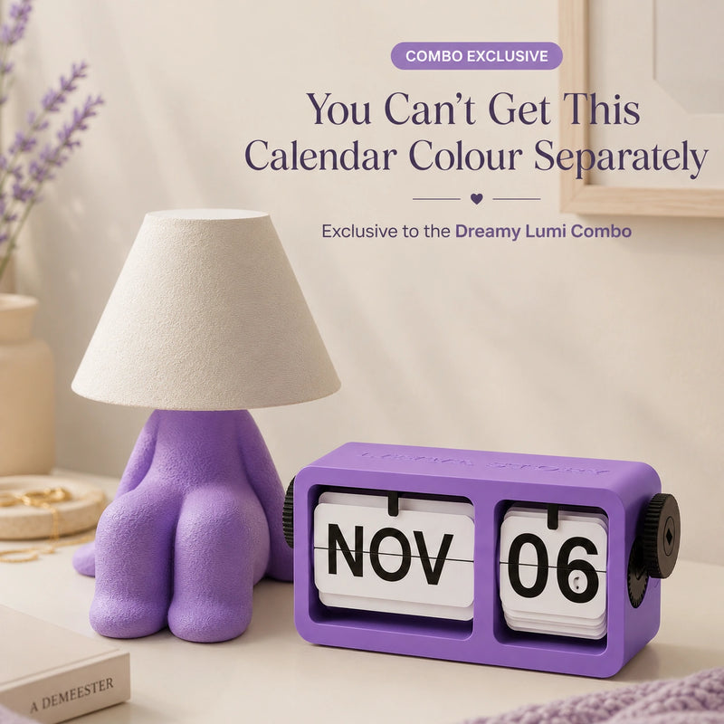 Lumi Calendar Duo - Dreamy Lavender
