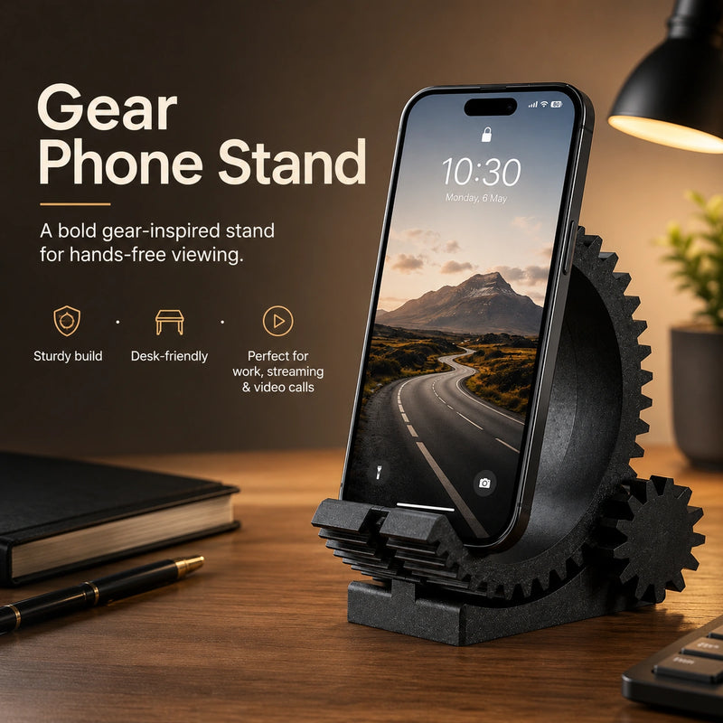 Gear Phone Stand