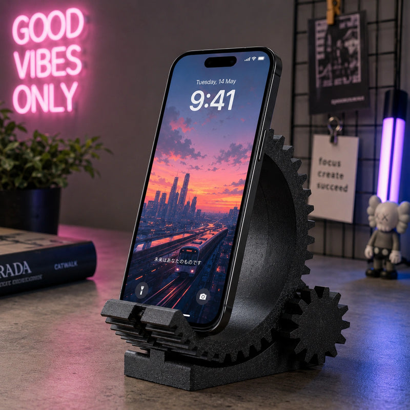 Gear Phone Stand