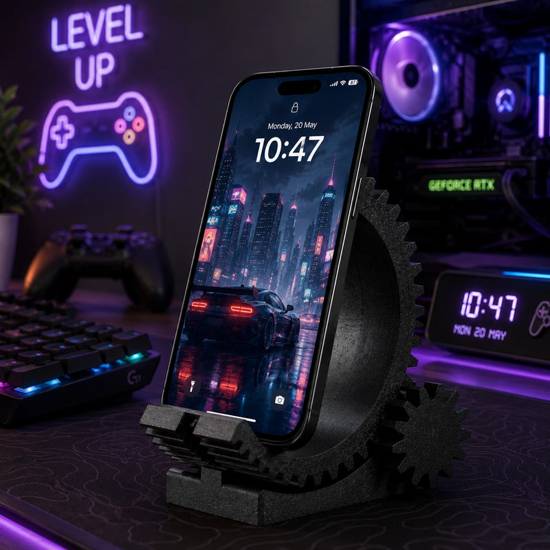 Gear Phone Stand