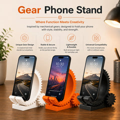 Gear Phone Stand