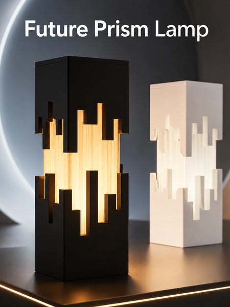 Future Prism Lamp – Modern Geometric Table Lamp