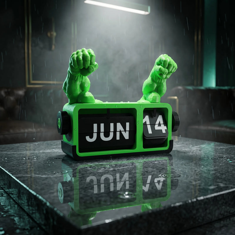 Flip Calendar Hulk Inspired