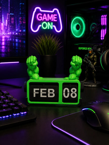 Flip Calendar Hulk Inspired