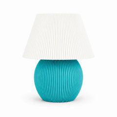 Milo Lamp – Modern Ribbed Table Lamp