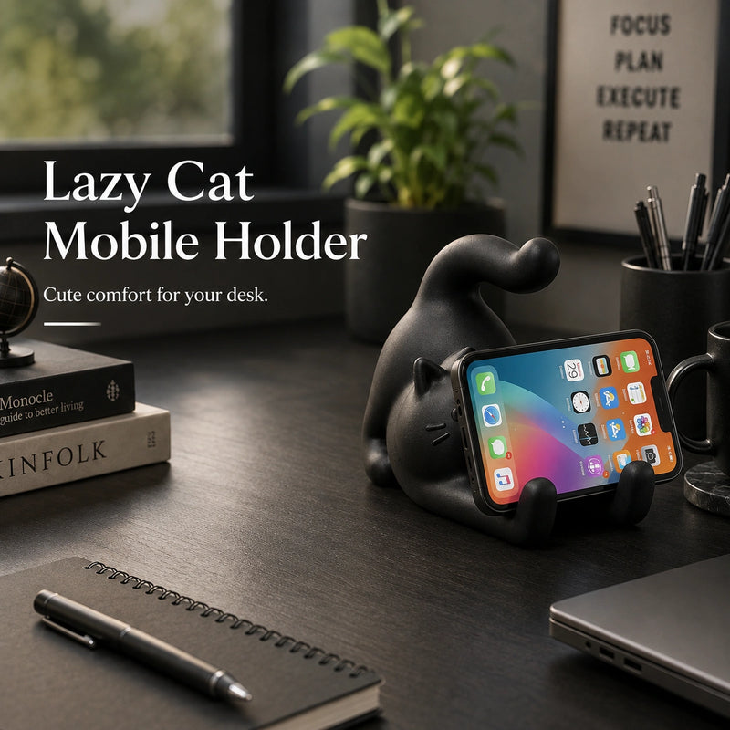Lazy Cat Mobile Holder
