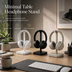 Minimal Table Headphone Stand
