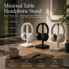 Minimal Table Headphone Stand