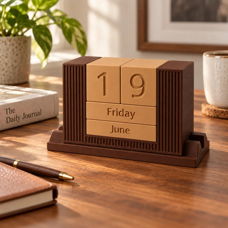 Mahjong Tile Calendar
