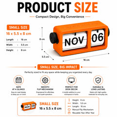 Lumi Calendar Duo - Lazy Orange