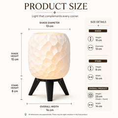 Lamp for Bedroom | Lamp for Study Table | Table Lamp for Living Room Decoration | Table Lamp for Gifting