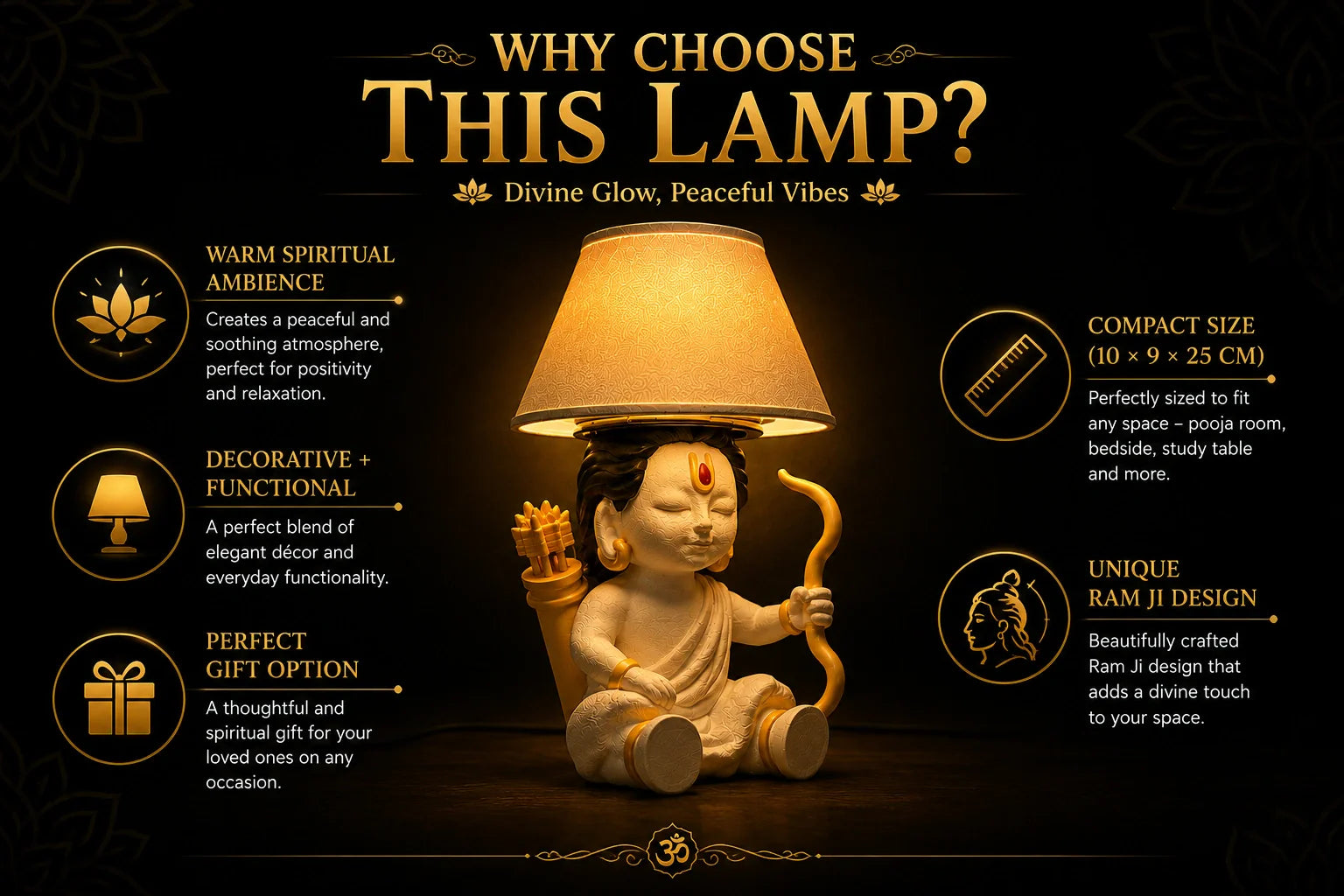 Ramji Lamp, God lamp