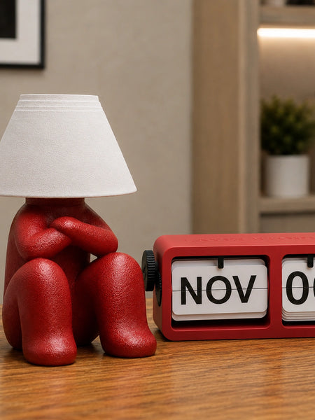 Lumi Calendar Duo - Angry Red