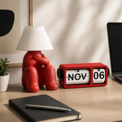 Lumi Calendar Duo - Angry Red