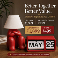 Lumi Calendar Duo - Angry Red