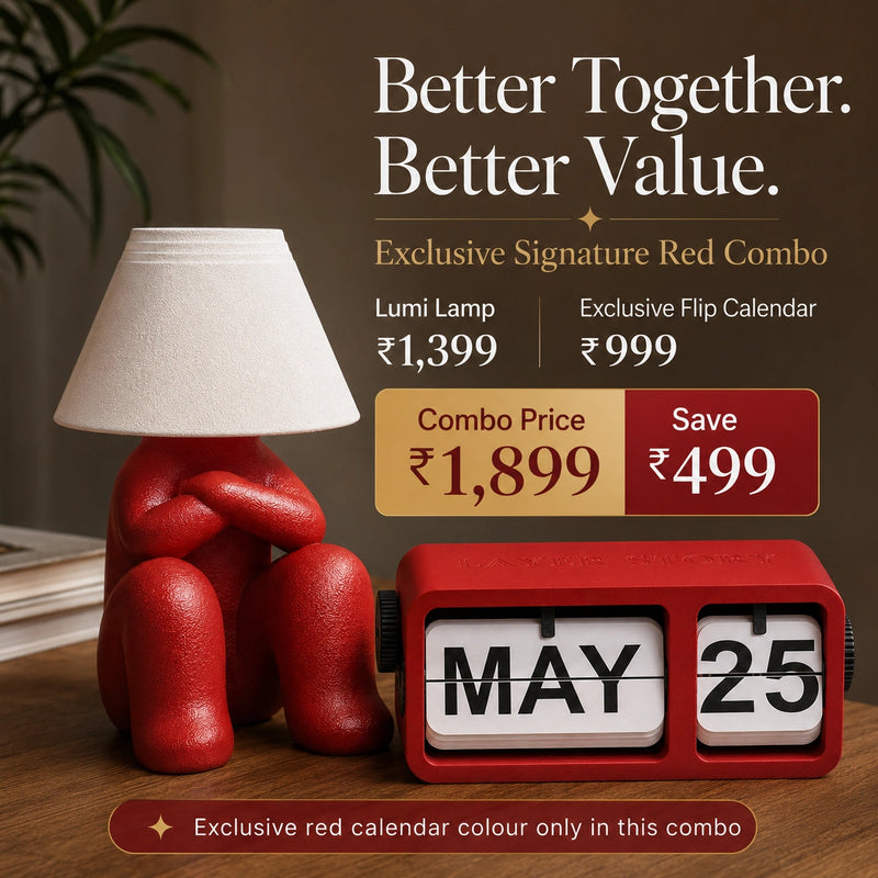 Lumi Calendar Duo - Angry Red