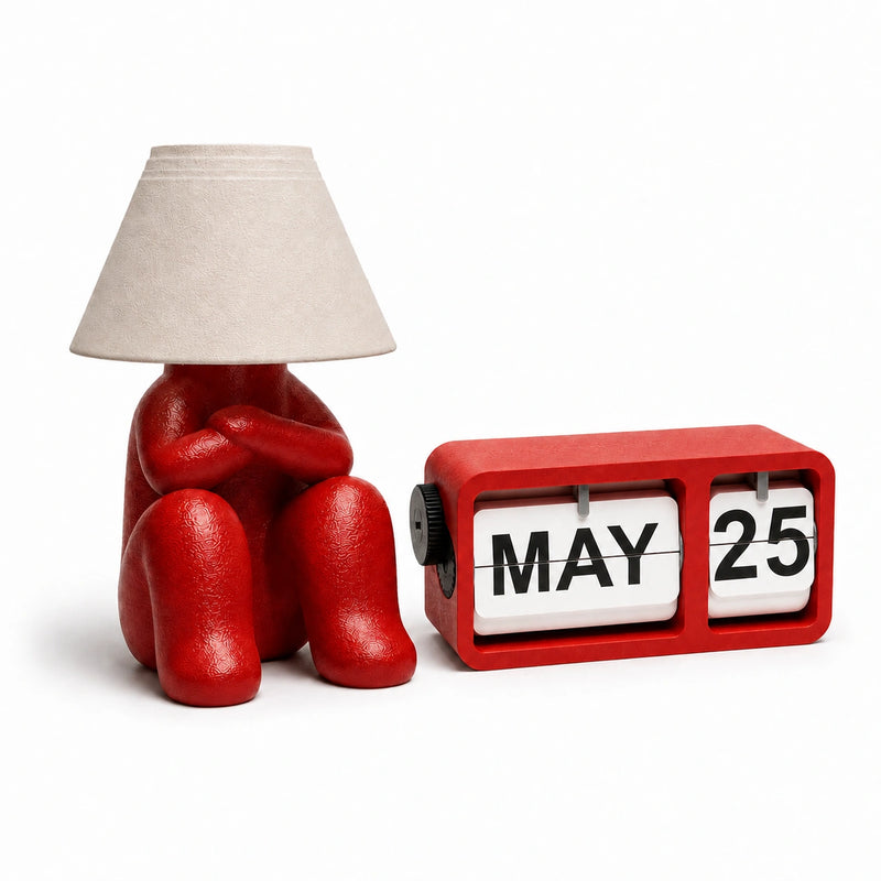 Lumi Calendar Duo - Angry Red