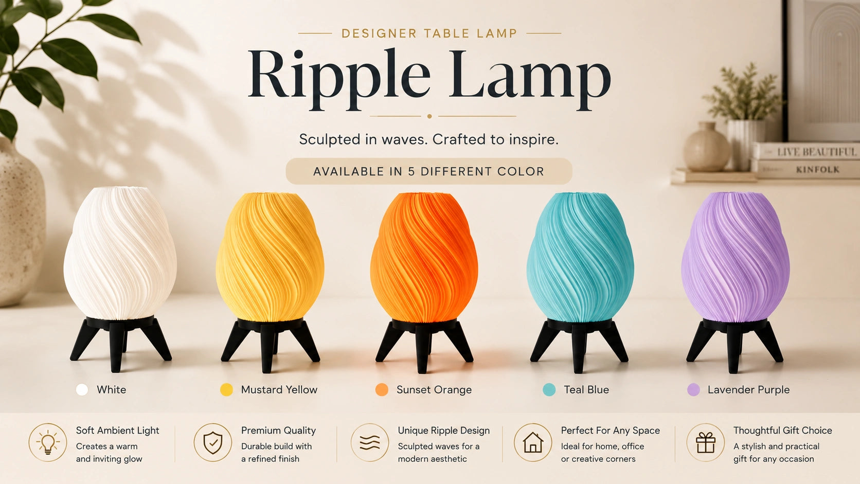 Night Lamp for Bedroom | Lamp for Living Room & Table Lamp for Bedroom | small night lamp for bedroom
