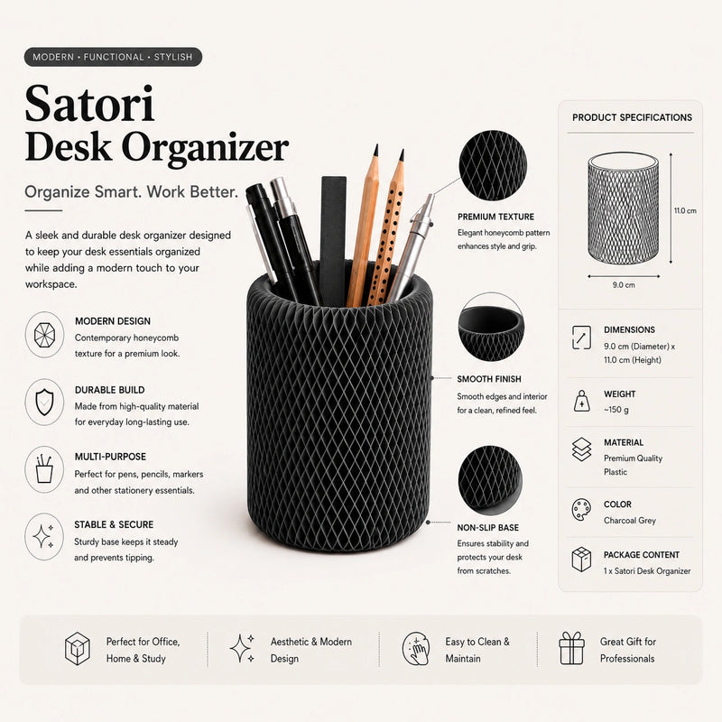 Satori Desk Organizer