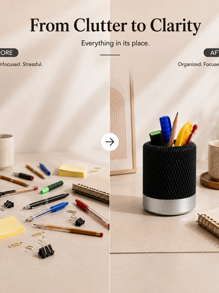 Satori Dual Mesh Desk Organizer
