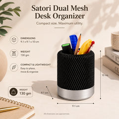 Satori Dual Mesh Desk Organizer