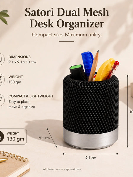 Satori Dual Mesh Desk Organizer