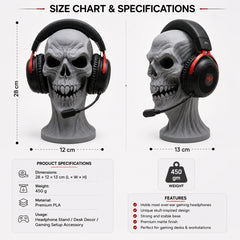 Scary Skull Headphone Holder