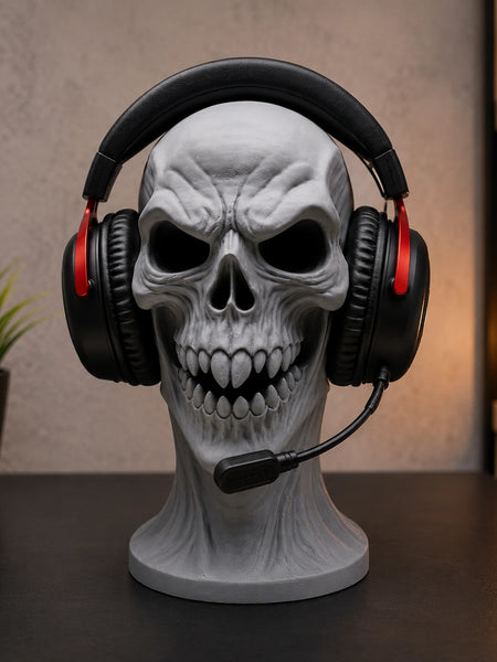 Scary Skull Headphone Holder